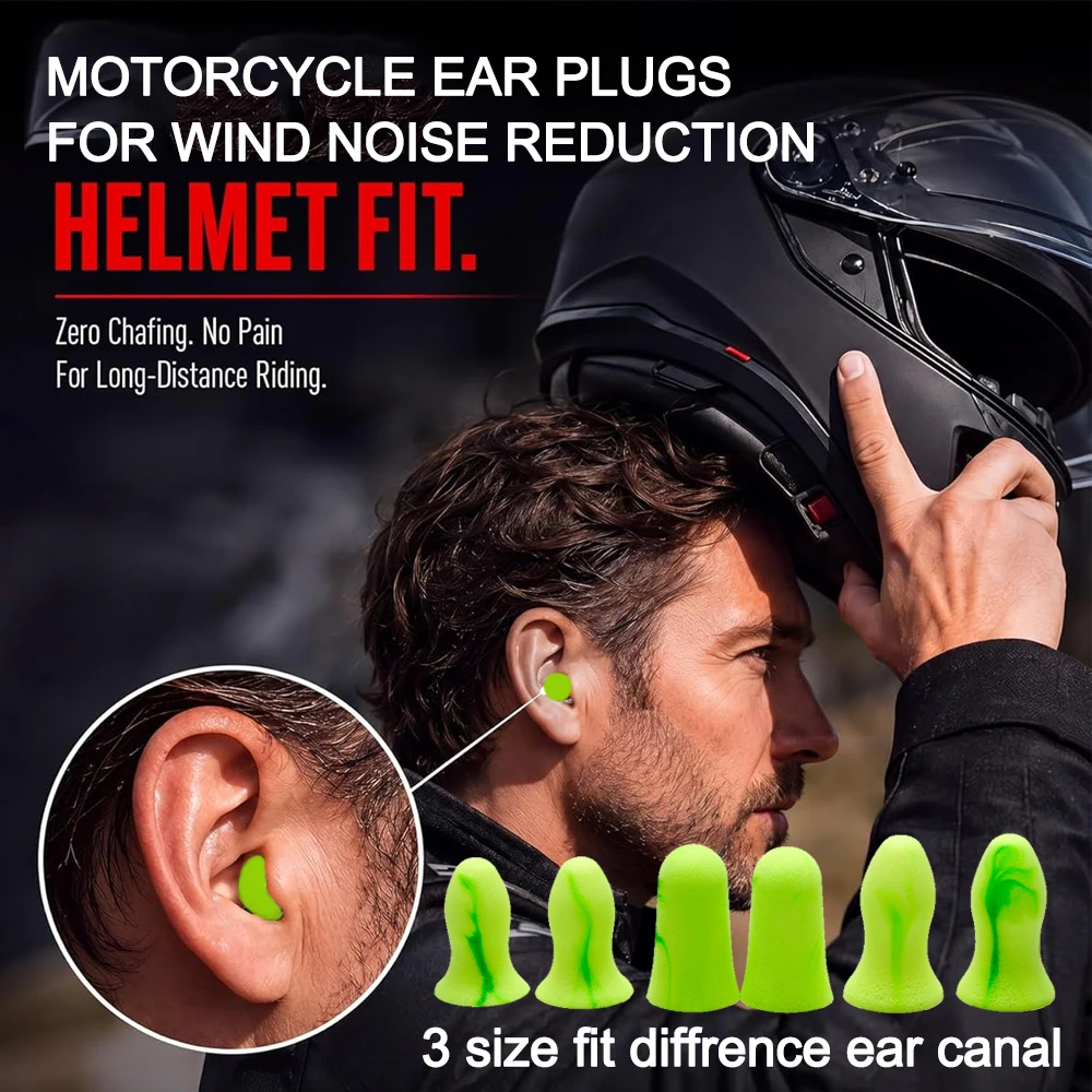 

Motorcycle Noise Reduction Earplugs Anti-noise Mute Earplugs Motorcycle Equipment Sleep Soundproof Earplugs