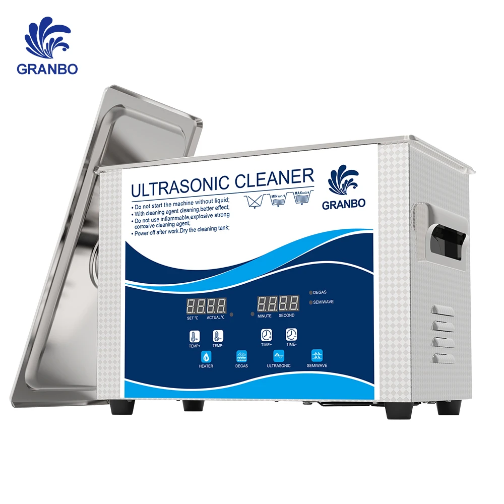 

Granbo Ultrasonic Laboratory Cleaner 4.5 Liter 180W 40KHz 110V 220V High Frequency Cavitation Mixing Reaction Bath