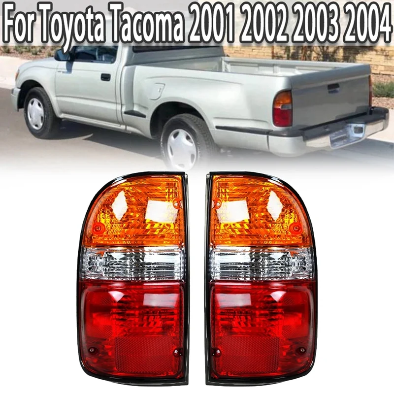 

Car Rear Tail Light Brake Lamp With Harness For Toyota Tacoma 2001 2002 2003 2004 81550-04060 81560-04060