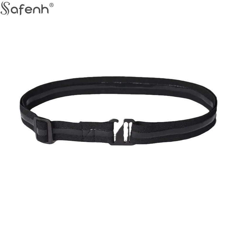 1 peça camisa masculina de nylon com aderência elástica antiderrapante e fivela ajustável-alças de suporte de camisa tecidas não têxteis