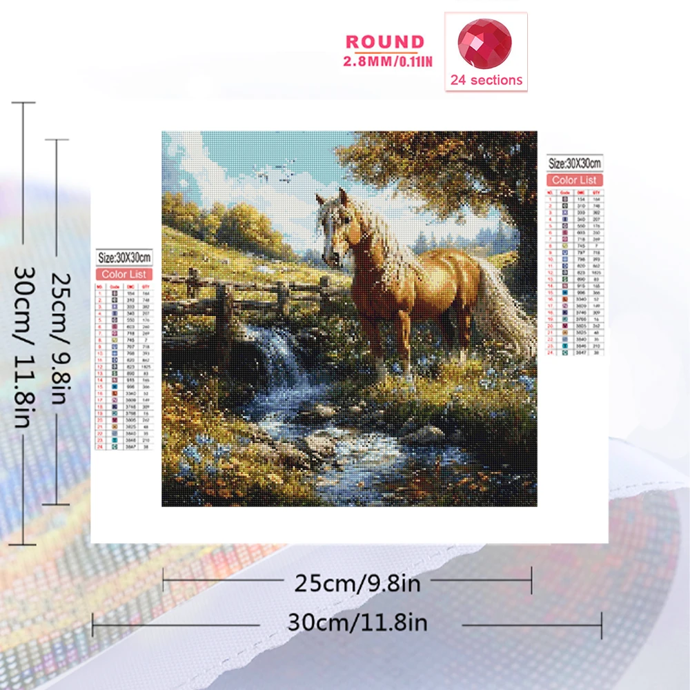 EverShine DIY Pferde-Diamantma – Embroidery Horse Bewertung und Preis