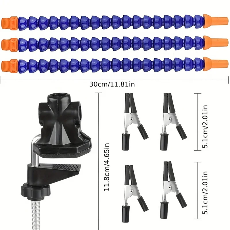 Helping Hands Soldering, Third Hand PCB Circuit Board Holder Flexible Arms with Desk Clamp Base for Electronic Boards Repair