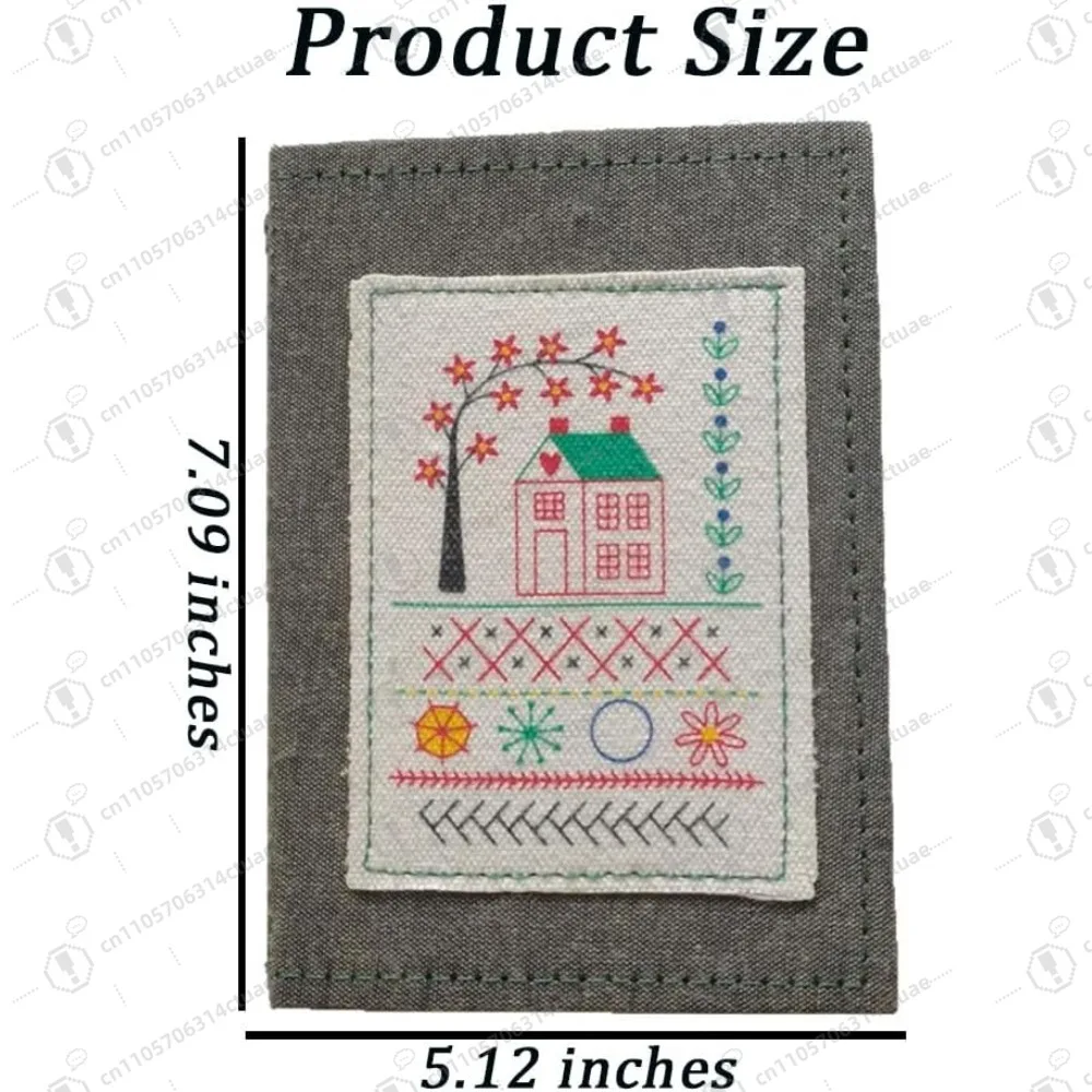 مجموعة كتب غرز التطريز الجديدة لعام 2026 مع مجموعة أدوات كاملة ودليل فيديو، دليل التعلم المحمول للمبتدئين وعشاق الحرف اليدوية