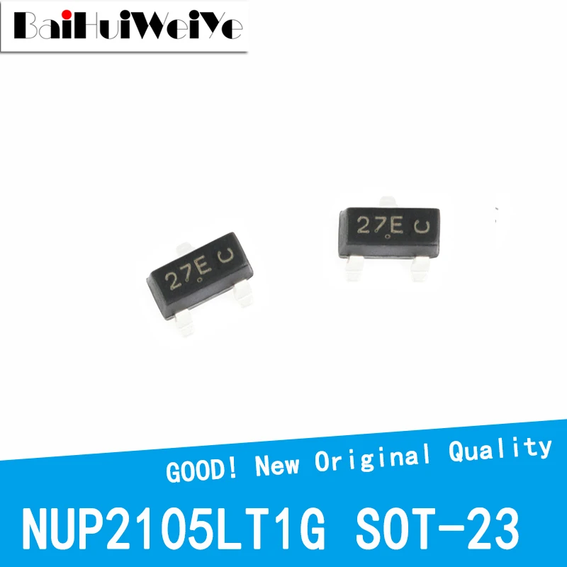 20PCS/LOT NUP2105LT1G NUP2105 27E SOT23 SOT-23 SMD New and Original IC Chipset ESD Anti-Static Protection Tube
