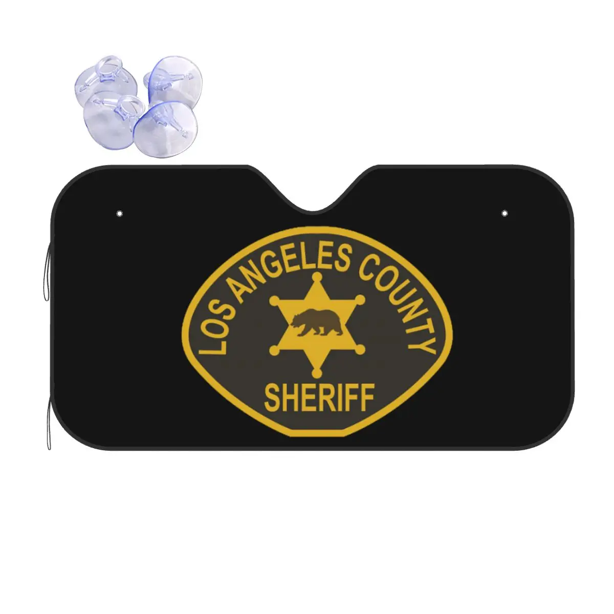 

Los Angeles County Sheriff Department Sunshade Windscreen Car Front Windshield Window Sun Visor Accessories Covers