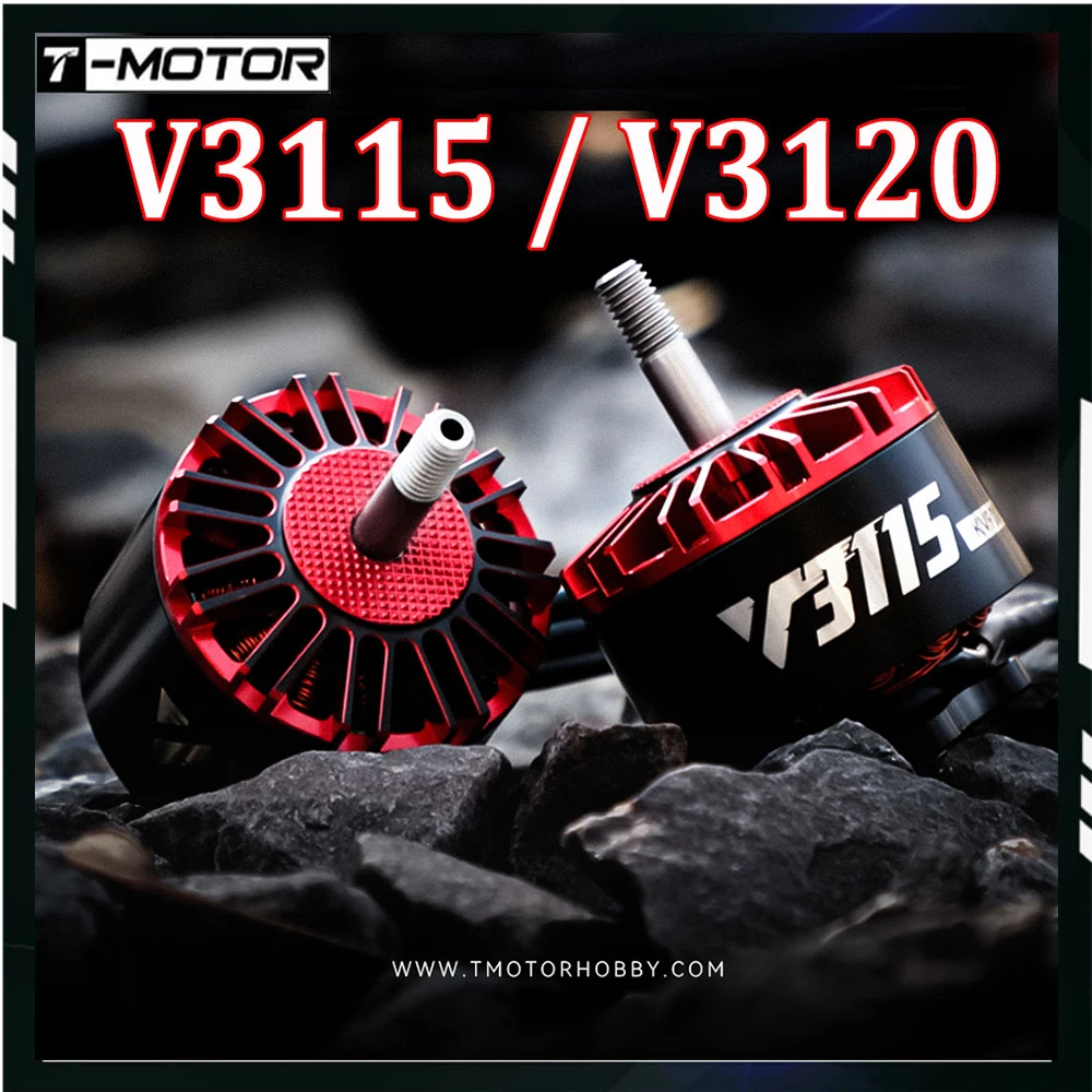 T-MOTOR V3115 V3120 Motor V SERIES NEWEST Providing Robust Power for 3-12S, 8-11 inch X4 X8 Cinematic Drones Toy Usage