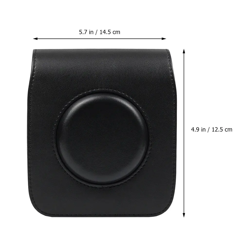 PU Camera Case Bag Adjustable Shoulder Strap Protective Cover Compatible for Square Sq20 Shockproof Scratchproof