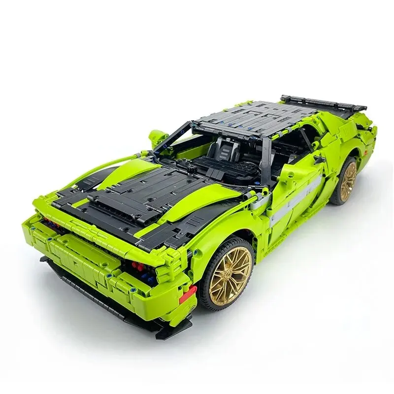 Nouveau MOC-152910 Technique 2008 Fit 42115 Hypercar Super Voiture De Course Modèle De Construction nuits Brique Assemblage Jouets Enfants Cadeaux D'anniversaire