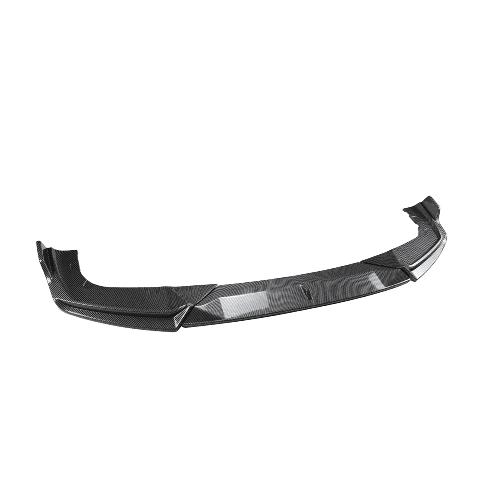 Front Bumper Spoiler Lip Carbon Fiber Look/Gloss Black Lower Diffuser Air Dam Splitter Blade Protector For BMW X5M F95 2020-2023