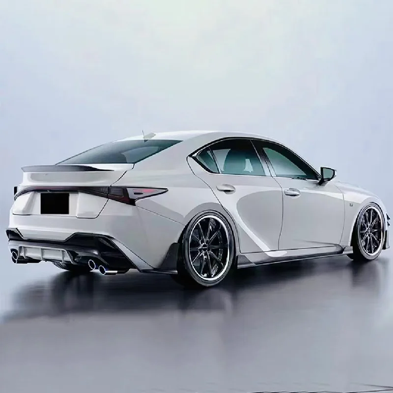 For Lexus IS IS250 IS300 IS350 2022 2023 2024 Car Styling Carbon Fiber Rear Trunk Boot Duck Spoiler Back Windshield Wing