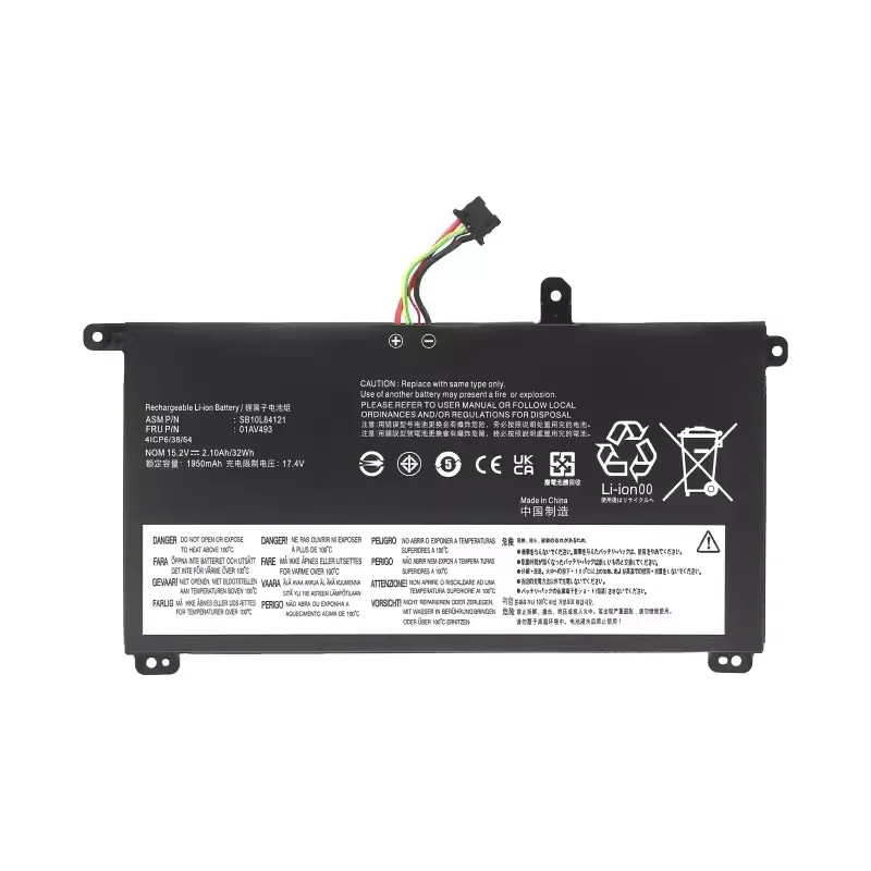 

01AV493 laptop battery for Lenovo ThinkPad t570 T580 P51s p52s series sb10l84121 00ur890 00ur891 00ur892 32wh zdiuiu