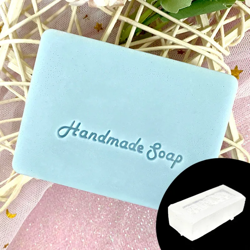 Clear Transparent Acrylic Soap Seal, Different Kinds of Handmde, Custom Stamps for Making Soap Chapter Supplies Kit Tools