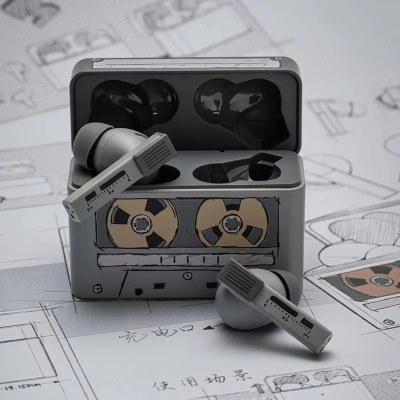 MOONDROP العصور الذهبية 2 TWS سماعة لاسلكية ANC بلوتوث 6.0 LDAC VDSF قابل للتعديل الناتج كسب الألعاب HiFi سماعات أذن رياضية