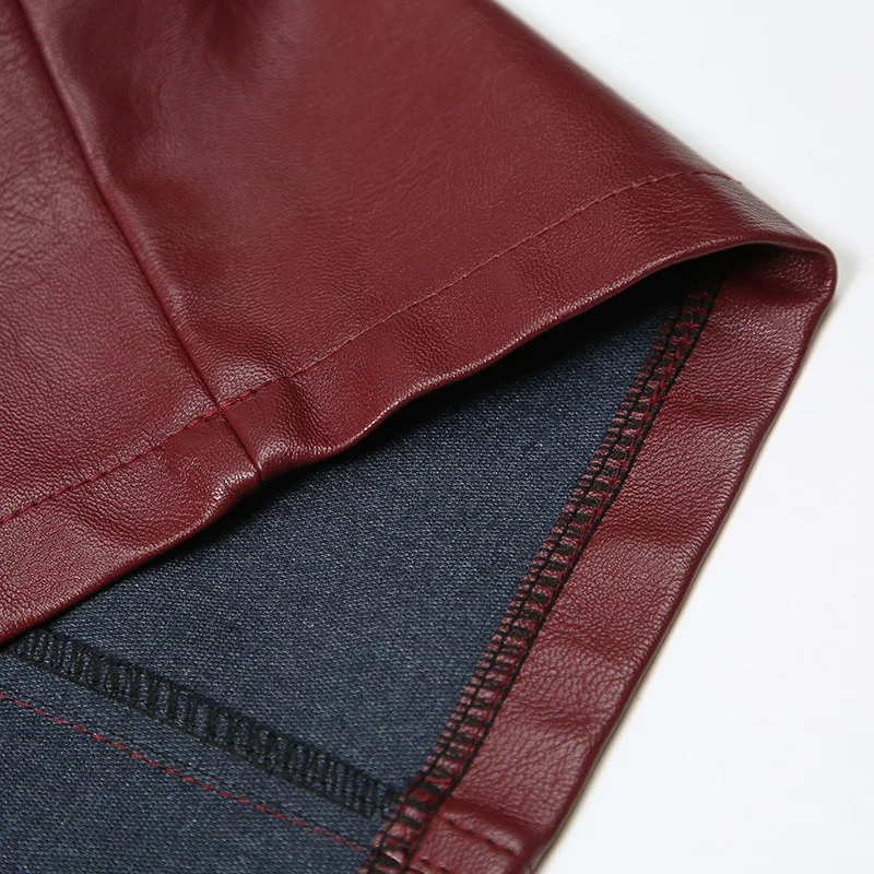 Plus Size 6XL Hoge Taille Pu Kunstleer Vrouwen Rok Rits Elengant Lakleer Potlood Mini Lengte Rok Chic Streetwear