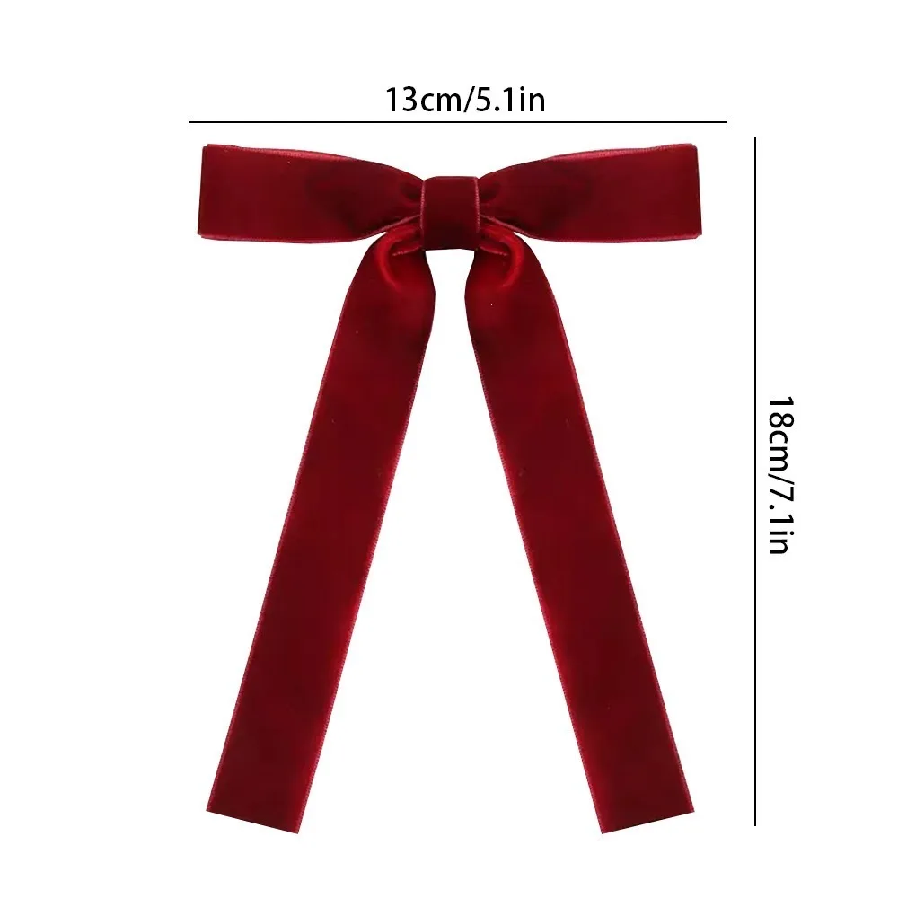 Christmas Tree Hanging Decorations Velvet Bow Christmas Wreath Pendant Gift DIY Decor Bow Home Room Decoration Accessories 20PCS