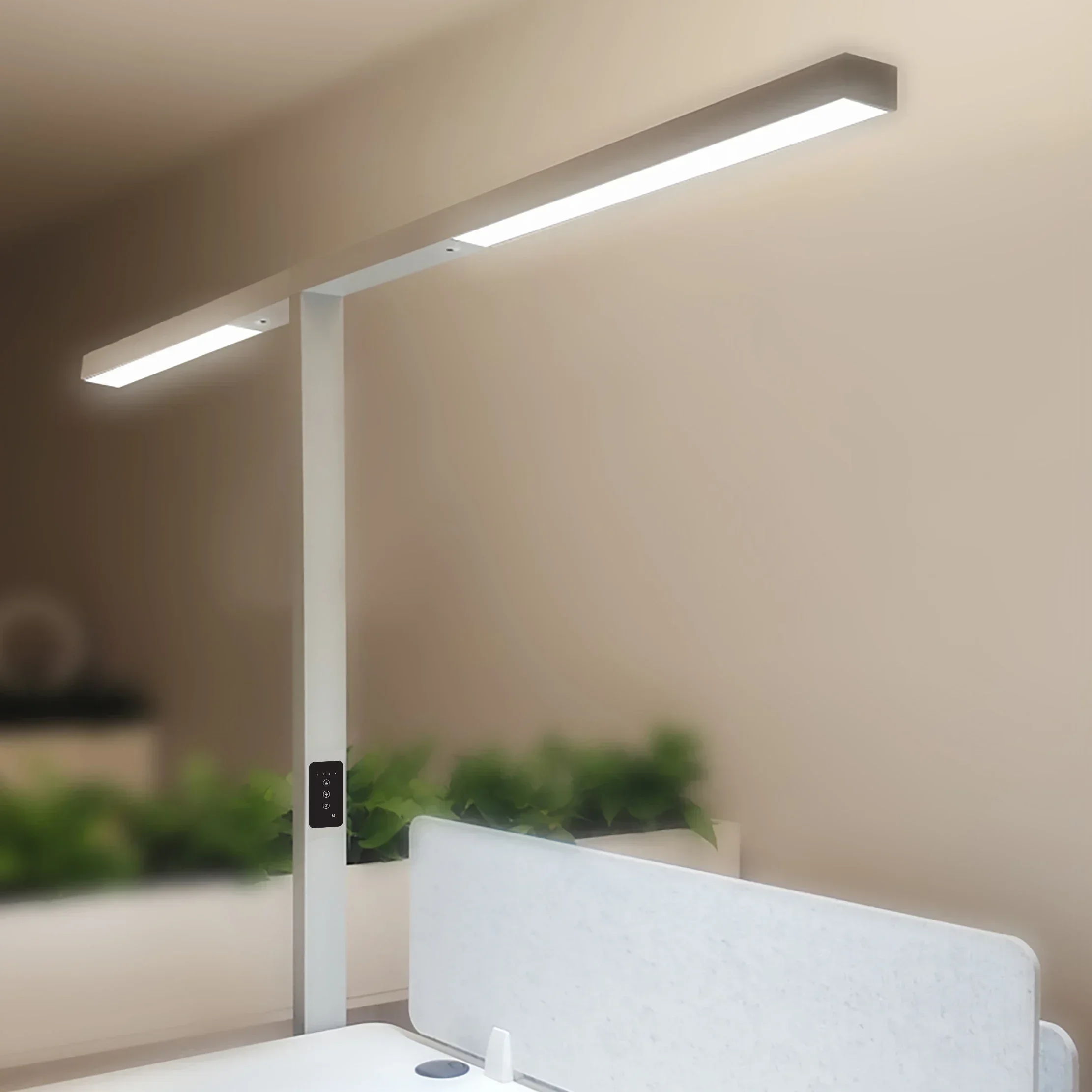 BR-FS0011-120W-F02Floor Lamp with Adjustable Touch Dimming Table , Metal LED Floor  Aluminum+Acrylic