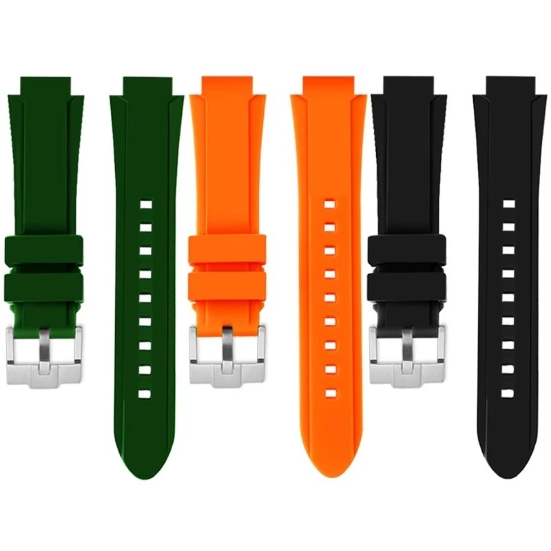 Модифицированный резиновый ремешок для часов Casio GM-2100 GM2100 GA-2100 GA2100 GBM-2100, силиконовый водонепроницаемый ремешок из смолы, браслет 16 мм