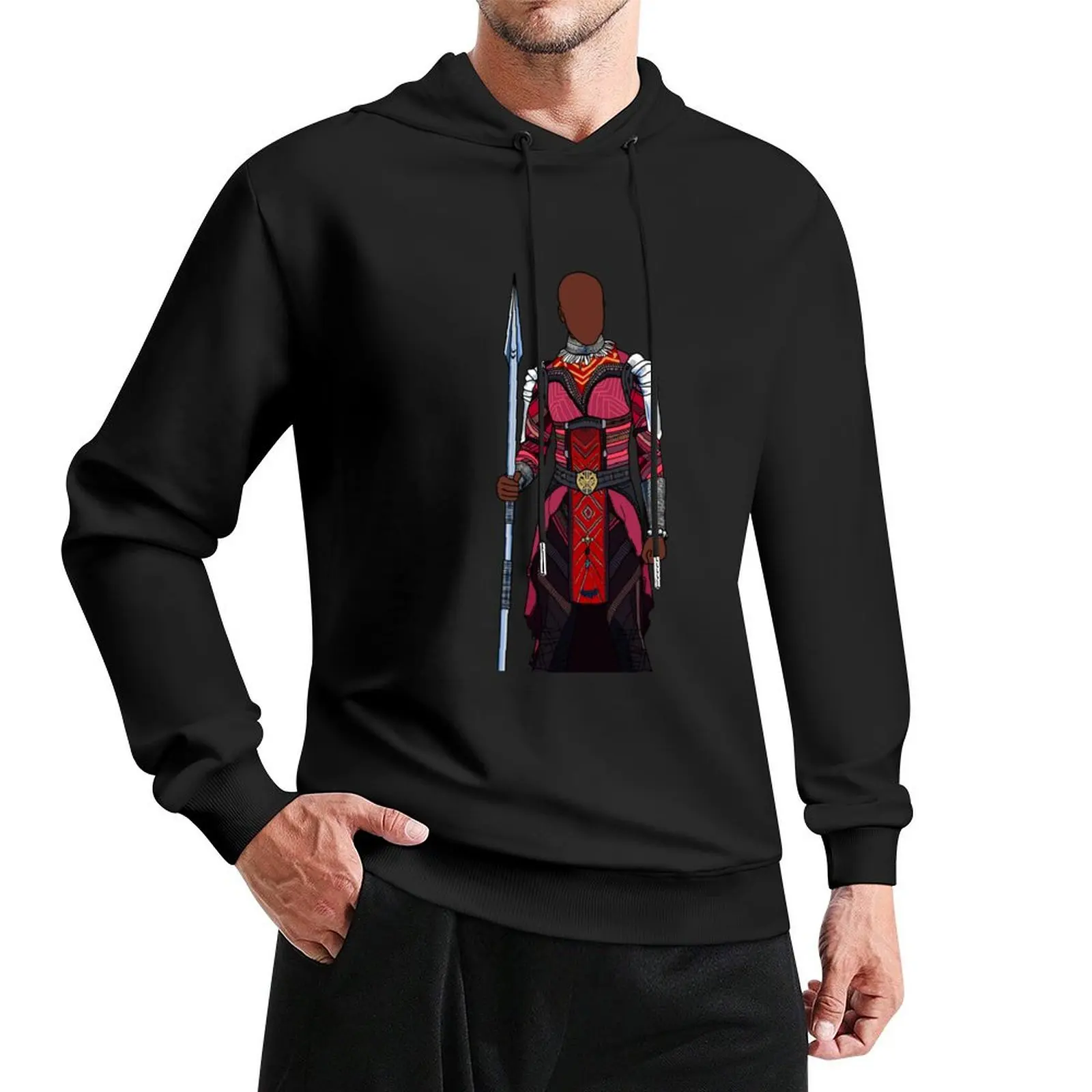 

Ayo Dora Milaje Pullover Hoodie men's clothing korean clothes men's oversize hoodie