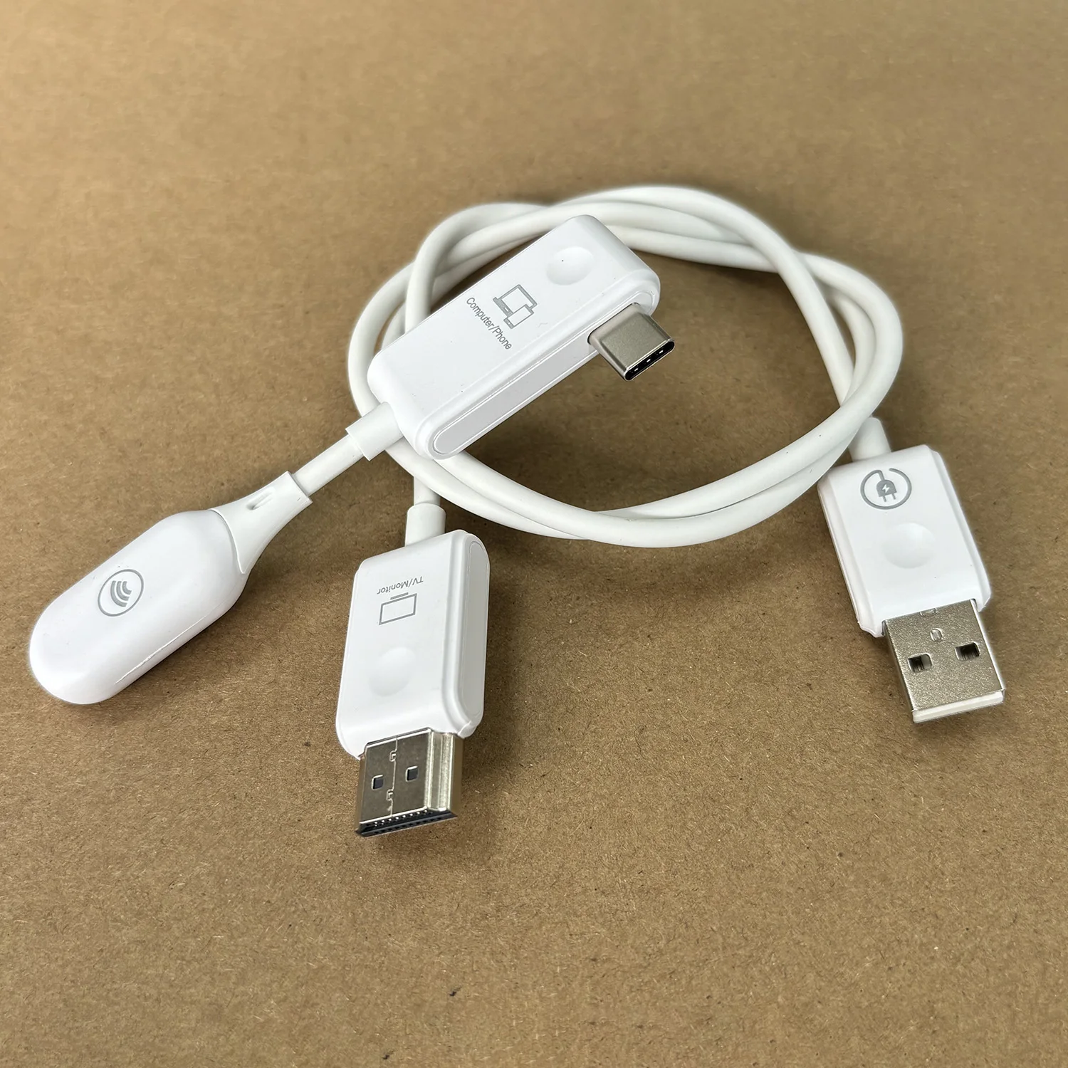 

30-метровый беспроводной удлинитель HDMI, аудио-видео передатчик, приемник, адаптер дисплея, кабель для телефона типа C, компьютера, ПК к ТВ-проектору