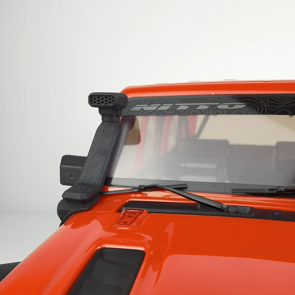 AXSPEED Plastic Snorkel Hood Mount Wading Throat for 1/10 Axial SCX10 SCX10II 90046 SCX10III Jeep Wrangler Gladiator RC Crawler