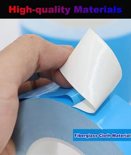 Imagen 2 del producto Cinta térmica de transferencia de calor, cinta de doble cara con adhesivo fuerte, para montar disipador térmico de CPU, instalar tiras de luz LED