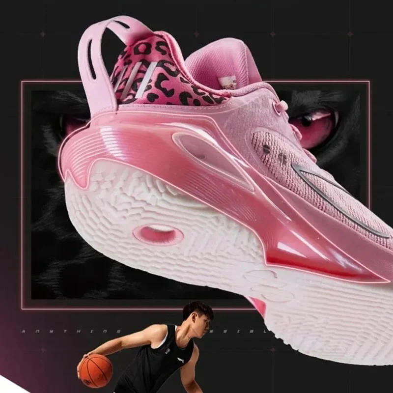LI-NING SPEED XI أحذية كرة السلة الاحترافية للرجال بوم وسادة خفيفة الوزن بطانة أحذية رياضية المنافسة أحذية رياضية ABAU053