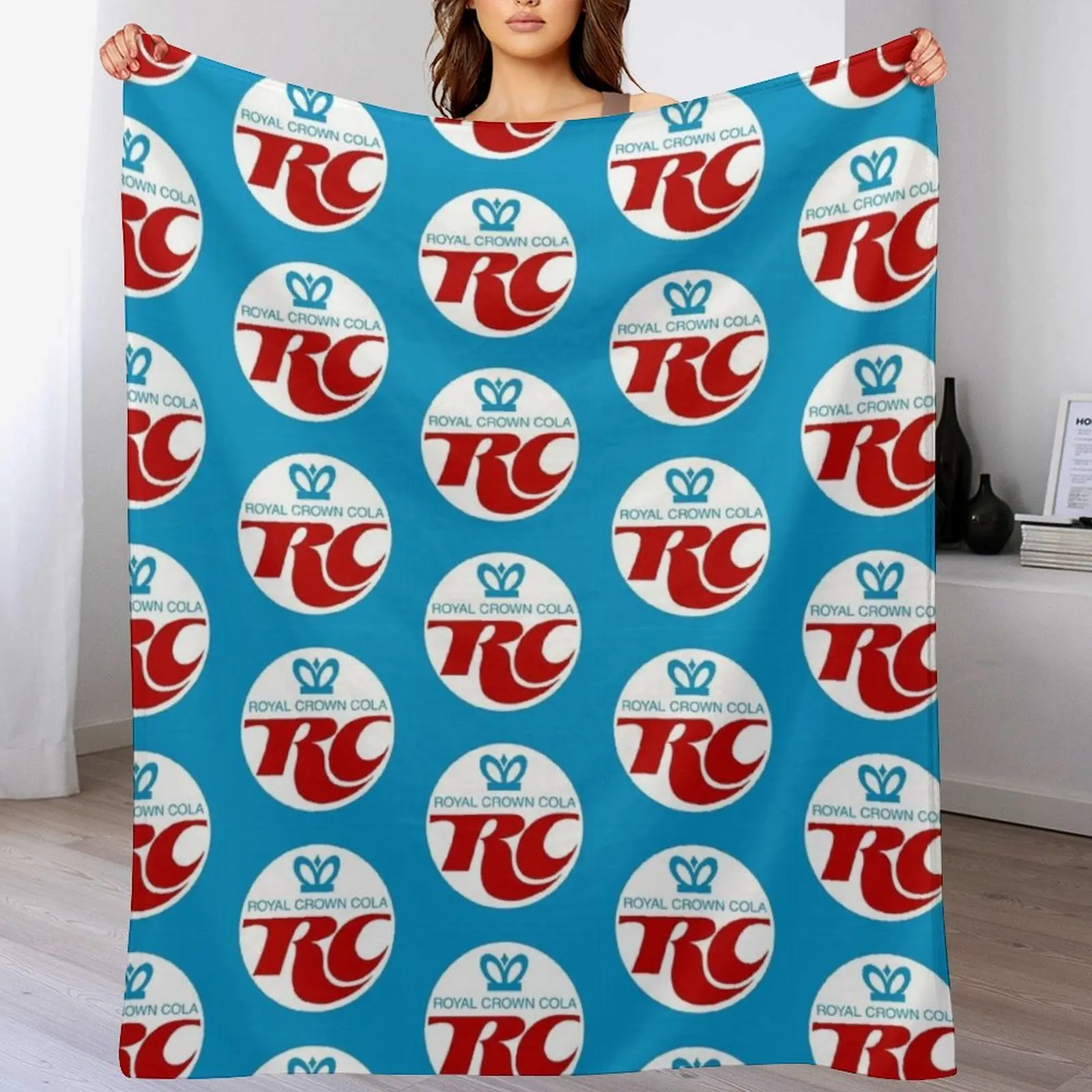 

RC Cola Throw Blanket Fashion Sofas Furrys Blankets