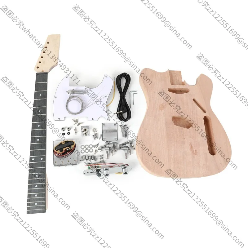 Suitable for Processing RockInstruments DIYElectric GuitarInstrument Kit Electric GuitarWork in Progress BarrelPoint GuitarPiano