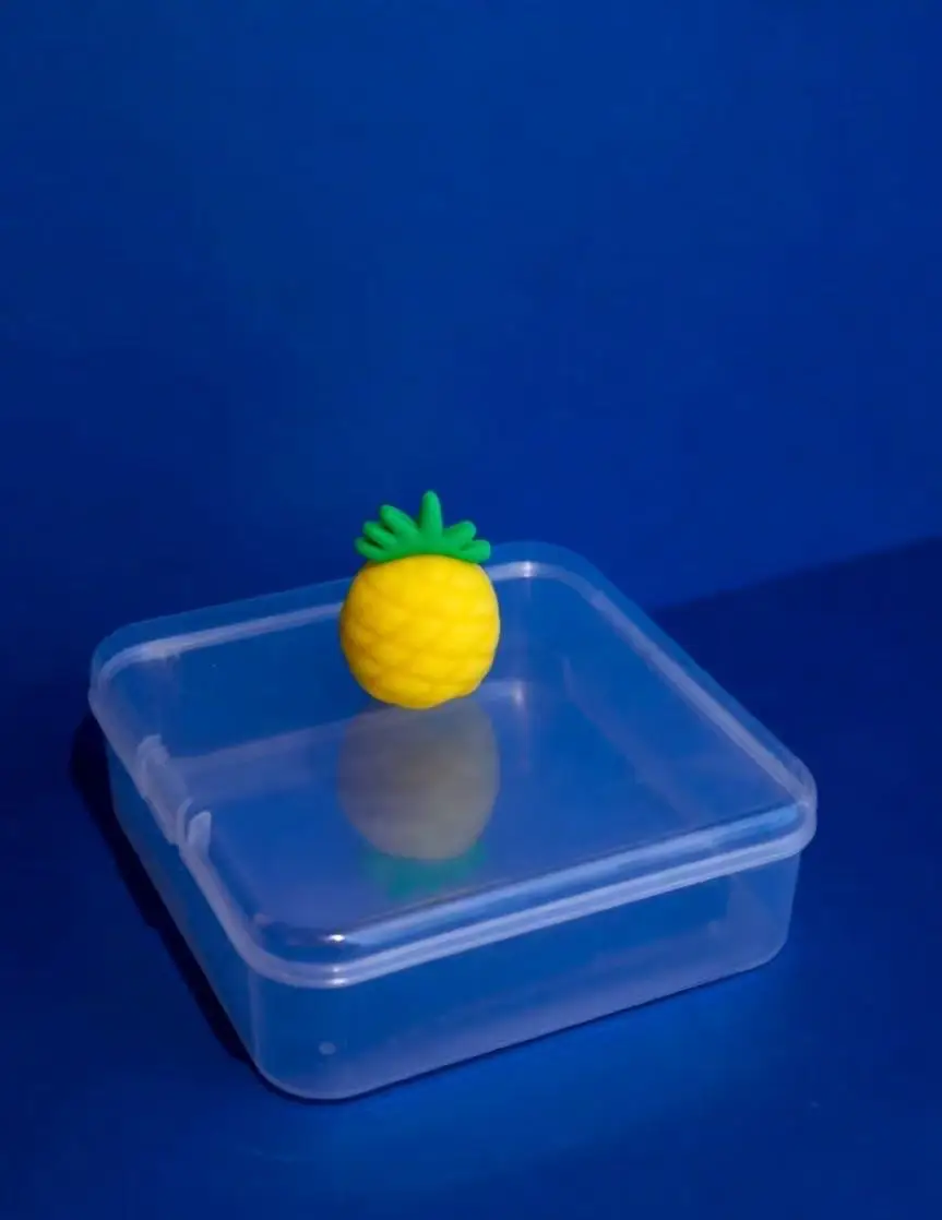 10pcs Plastic Box Rectangular Box Translucent Box Packing Box Storage Box Dustproof Solid Strong Jewelry Storage Case Container
