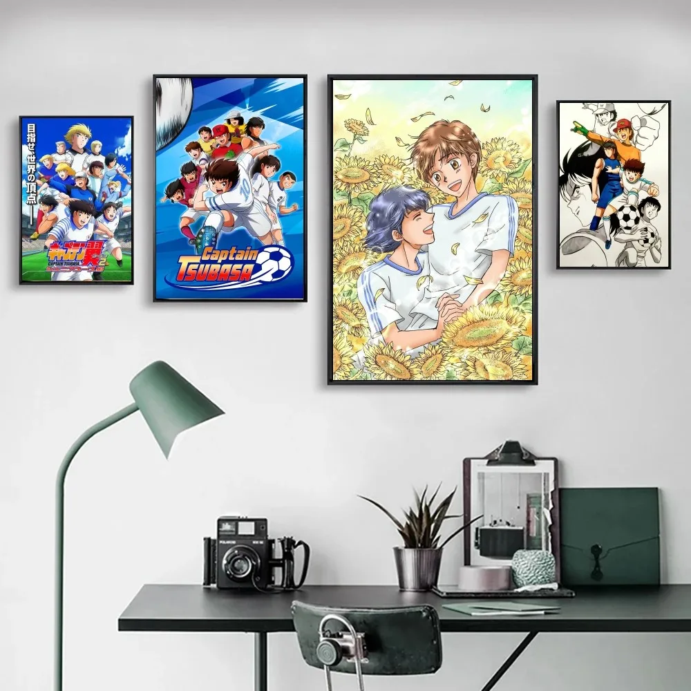 1pc Captain Tsubasa Poster Poster Art Print Bar Living Room Furniture Decor