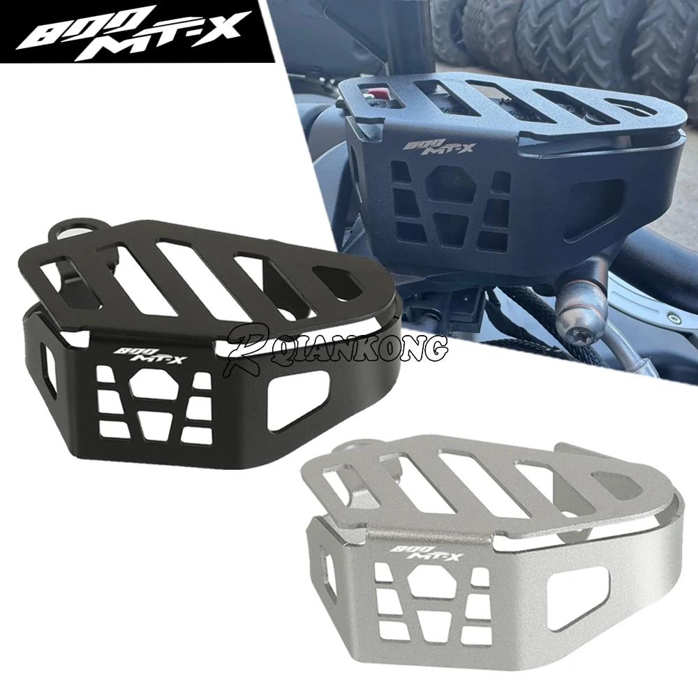 

For CFMOTO CF MOTO 800MTX 800 MTX 800 2024 2025 2026 Motorcycle 800MT-X Front Rear Brake Fluid Reservoir Guard Cover Protector