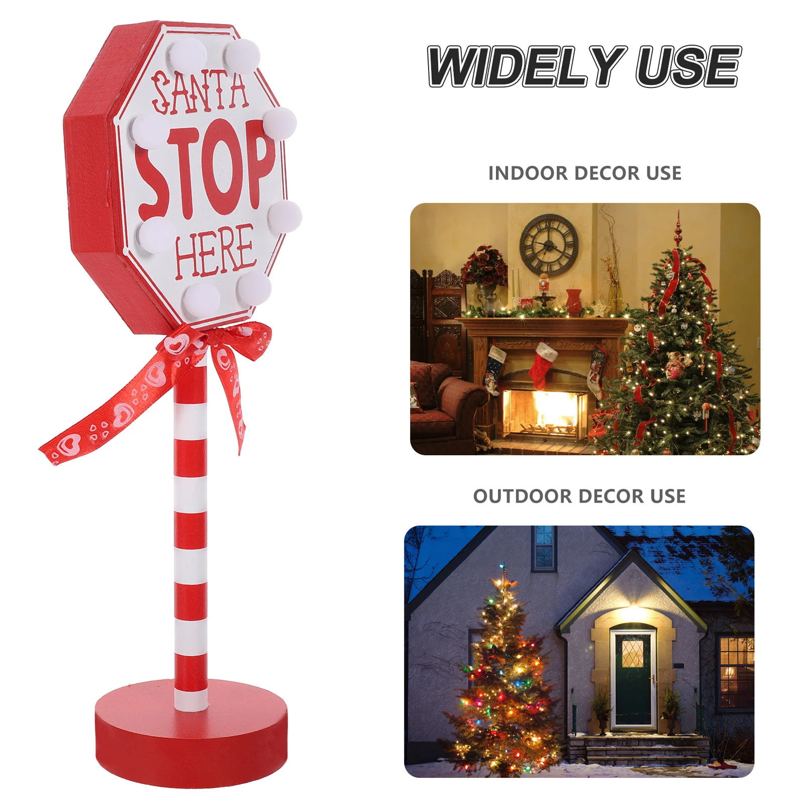 

Рождественский декоративный деревянный светильник, Рождественский ночник для наружного сада, двора, вечеринки, внутреннего рождественского освещения