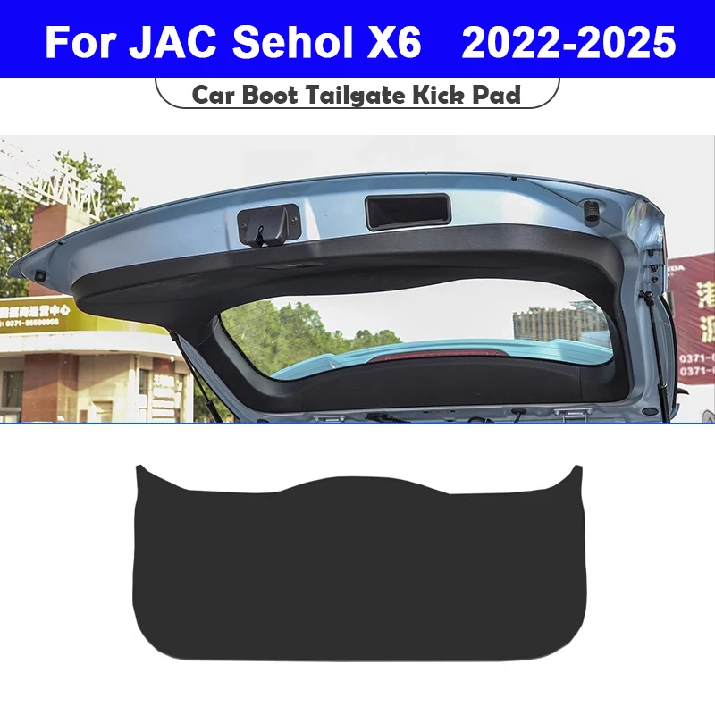

Для JAC X6 Sehol X6 2022-2025 Автомобильный коврик для багажника и двери багажника, водонепроницаемый грузовой вкладыш, полное покрытие, защита от царапин, аксессуары для интерьера