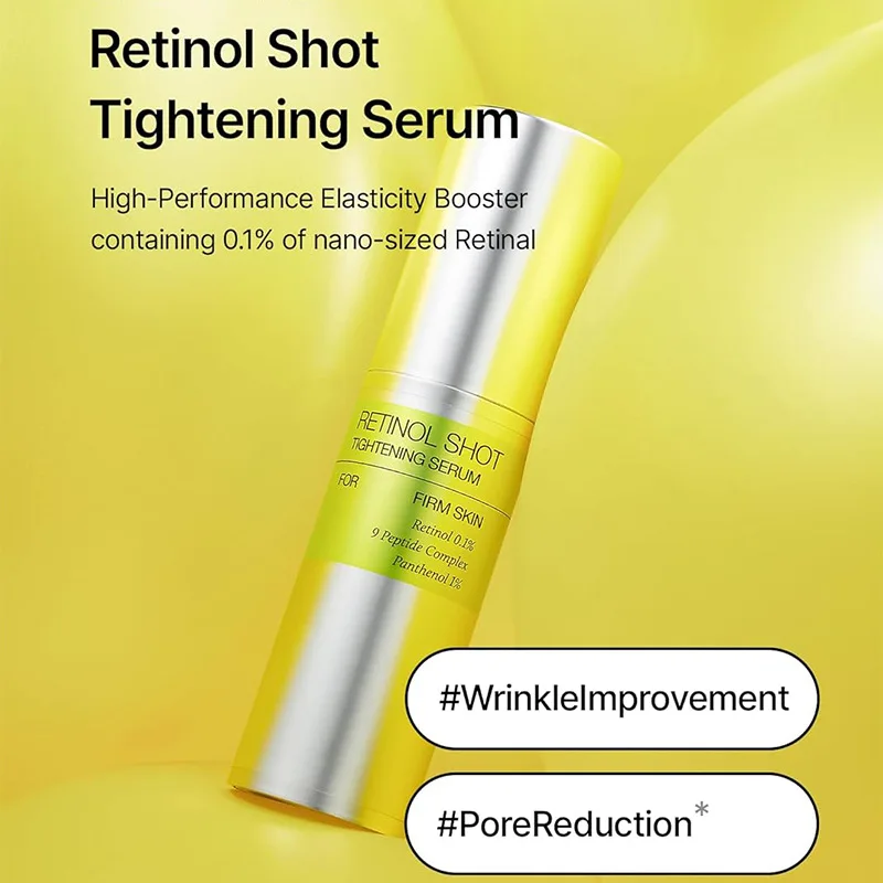 

0.1% RETINOL SHOT TIGHTENING SERUM FOR FIRM SKIN 9 PeptideCompla Pantheno 1% BOOSTER Eye Cream