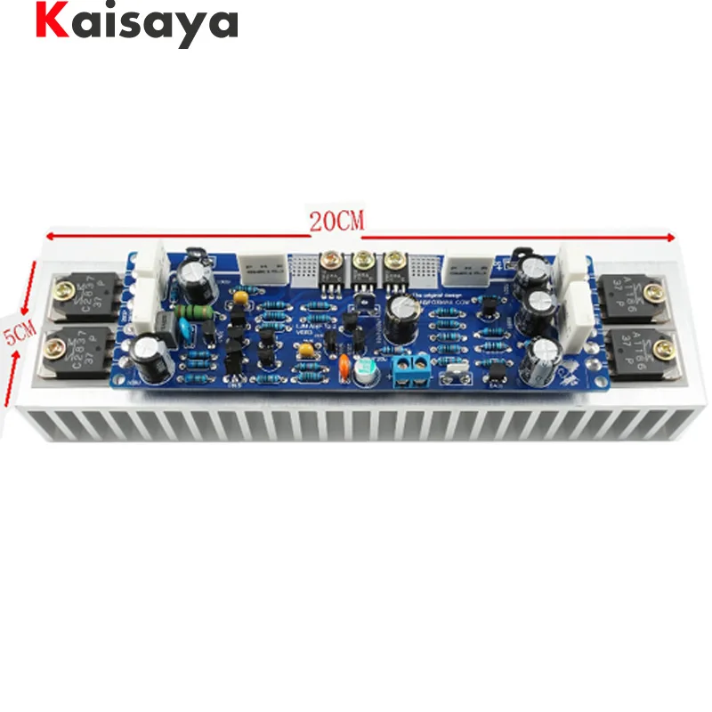 

1pcs Class AB L12-2 55V 120W Single Channel Audio Power Finished Amplifier Board Amp with Heatsink