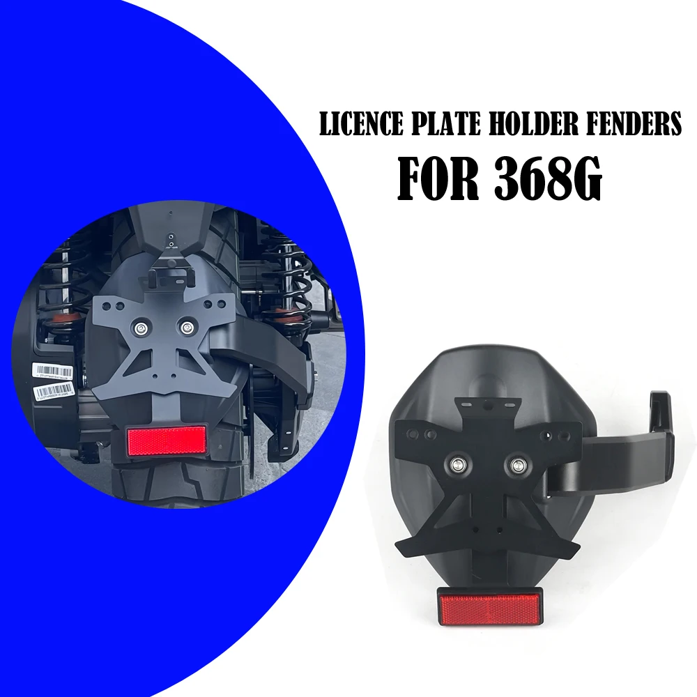 

For Zontes 368G 368G NEW Motorcycle Rear Wheel Hugger Mudguard Fender Mudflap Splash Guard License Plate Holder Fender Protector