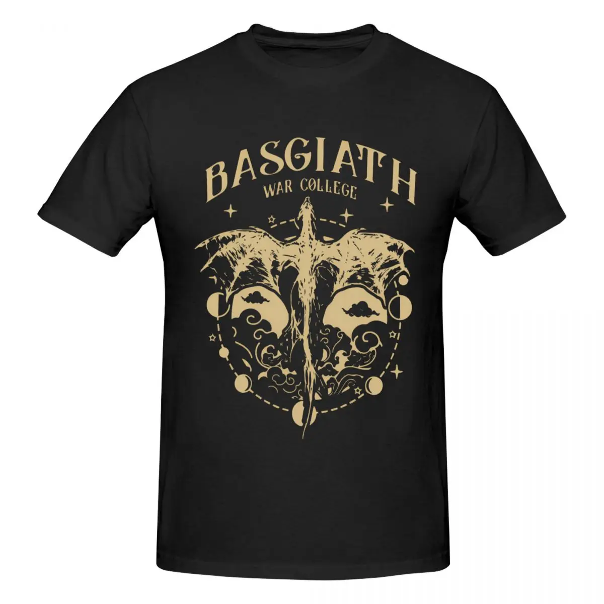

Трендовые футболки Basgiath War College Fourth Wing с графикой Y2K, хлопковая мужская и женская футболка с рисунком аниме, одежда