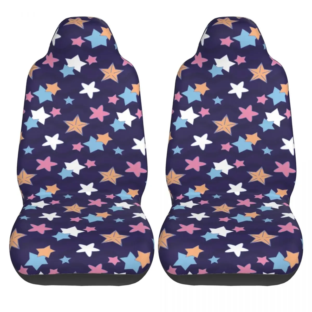 Starry Night Sky In Wave Stars Universal Car Seat Cover Four Seasons Travel Car Seat Cushion Fabric Fishing