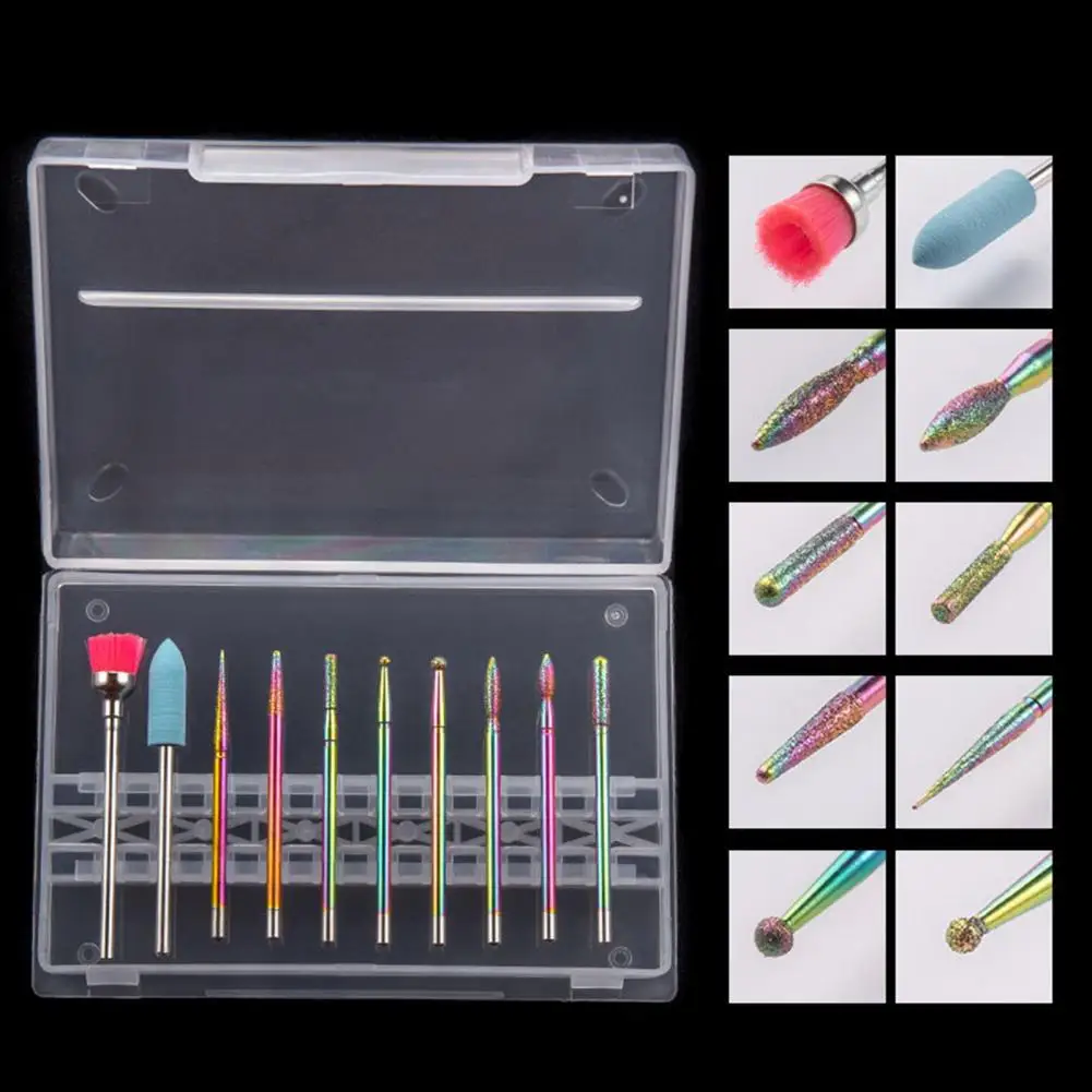 Professionele Nail Boor Bits Professionele Nail Art Tool Sets Voor Thuissalon Gebruik Elektrische Nagelvijl Met Meerdere Voor Manicure