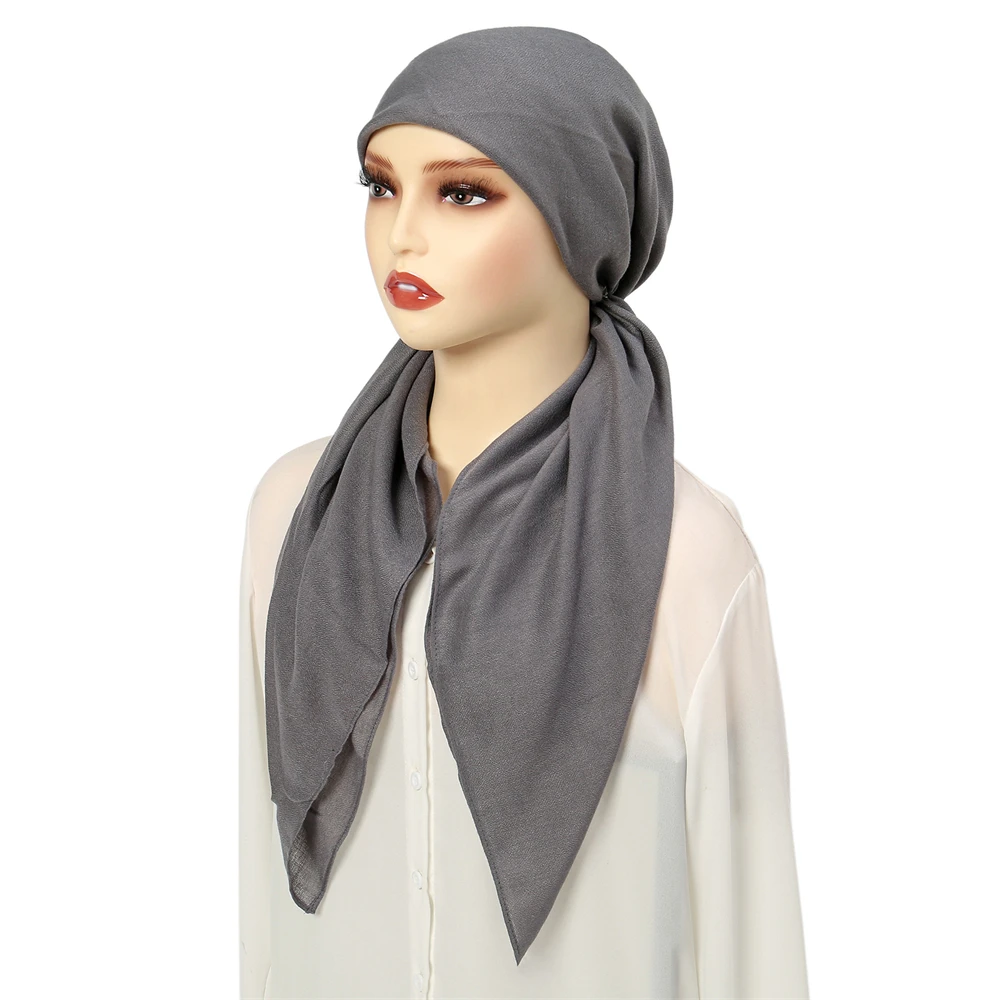 2 Pièces Turbans Pour Femmes - Bonnet Chimio En Coton Doux Et Confortable Pour Perte De Cheveux