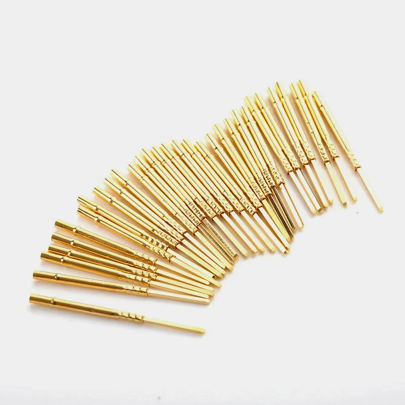 20/100PCS R160-3W Test Pin P160-B1 Receptacle Brass Tube Needle Sleeve Seat Wire-wrap Probe Sleeve 32.7mm Outer Dia 1.67mm