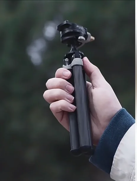 Für Leofoto MBC-20 Mini 360-Grad-Panorama Tragbarer PTZ-Schwenkstativ für Mobiltelefone, SLR und Spiegelreflexkameras
