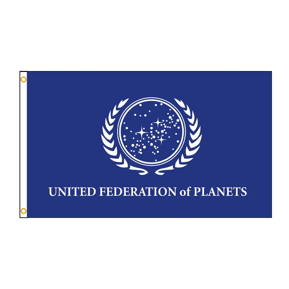 United Federation Of Planets Flag For Decoration，90*150cm