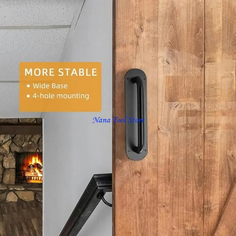 31GJ Elliptical Handle with Comfortable Grip Strong Rusts Proof Door Pull Handle