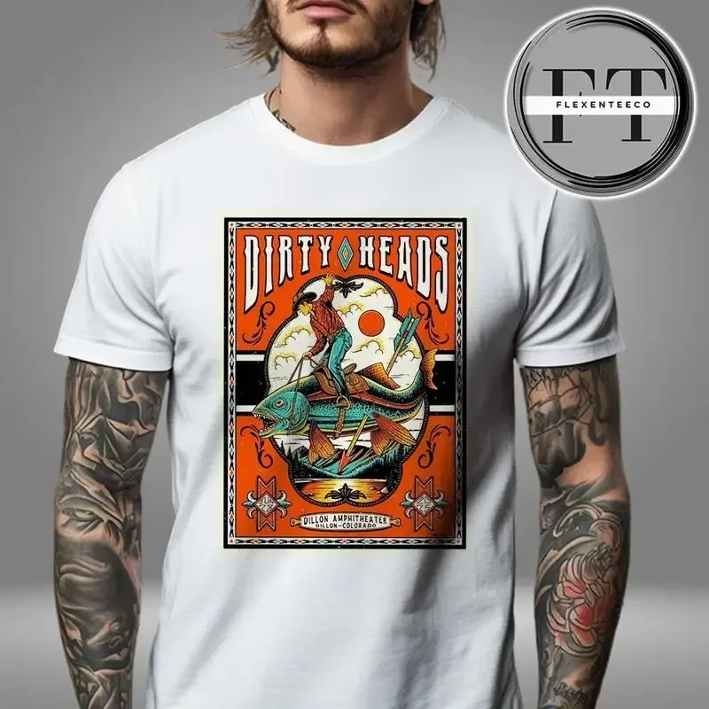Dirty Heads At Dillon Amphitheater on June 2025 tour shirt