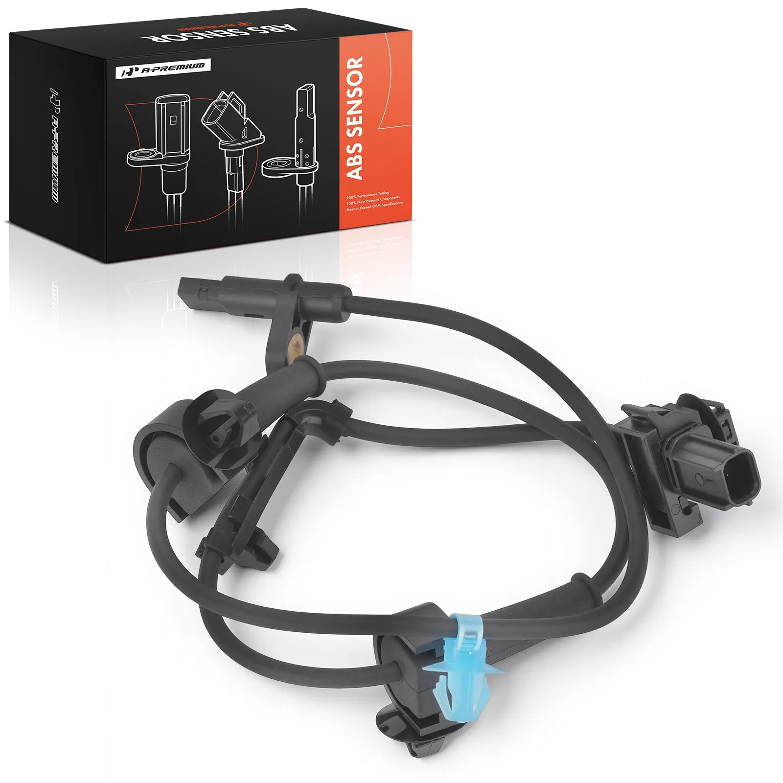 A-Premium Front Passenger Side ABS Wheel Speed Sensor for Honda Civic 2012-2013 Acura ILX 2013-2022