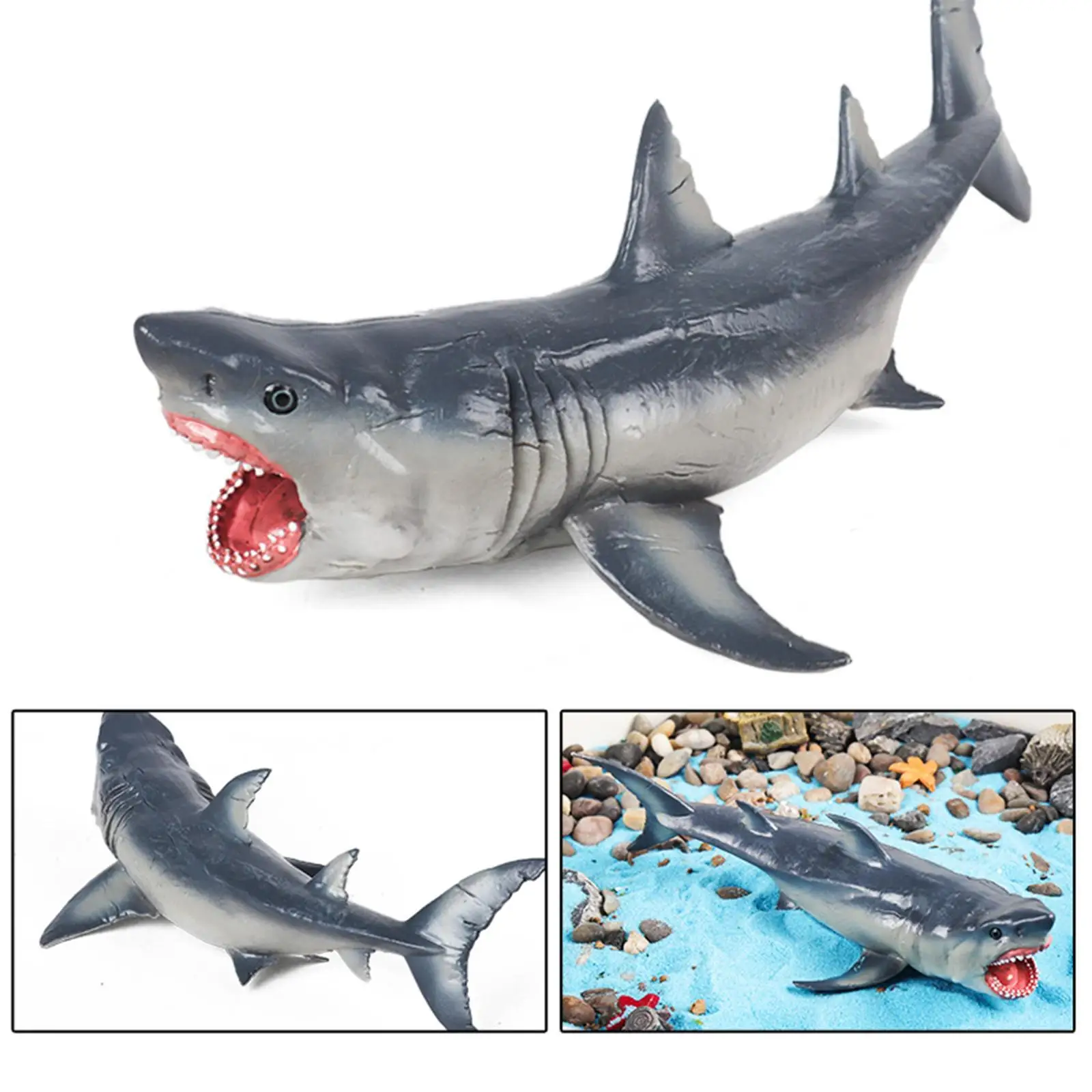

Marine Animal Model Toy Playset Educational Learning Toy Animal Playset Model for Girls Toddlers