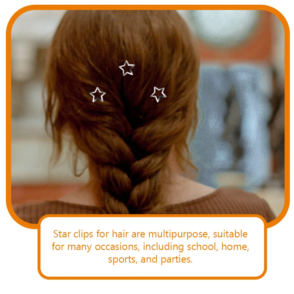 

Милые милые заколки для волос, заколки для волос с пятиконечной звездой, аксессуары для волос, металлические инструменты для укладки для девочек и женщин, 40 шт.
