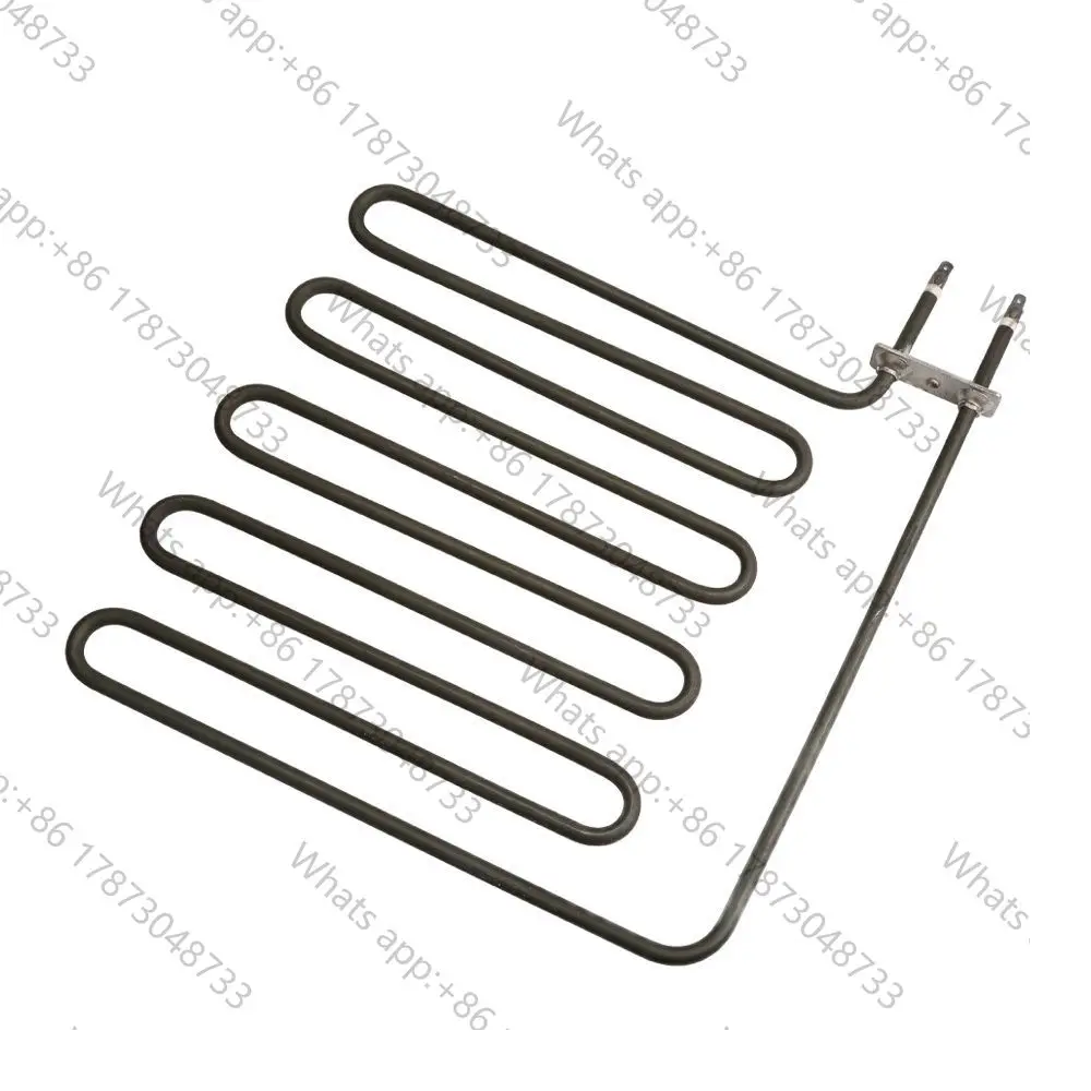2500W 220V 5U Oven Heater Element Sauna Heating Element,Green 304SUS Straight Heater Pipe,Tubular Air Heater by Annealing