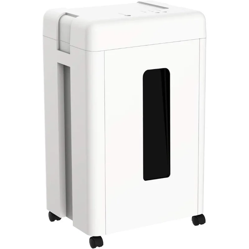 

15-Sheet Super Micro Cut High Security Level P-5 Heavy Duty Paper/CD/Card Shredder for Home Office, Ultra Quiet